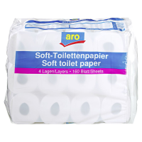 aro Toilettenpapier Weiß 4 lagig aro Toilettenpapier Weiß 4 lagig