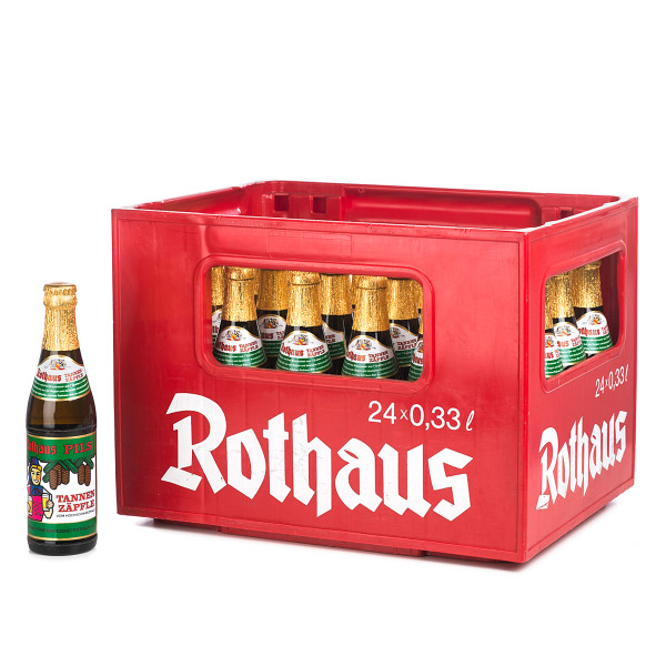 Rothaus Tannenzäpfle in der 0,33l Glasflasche