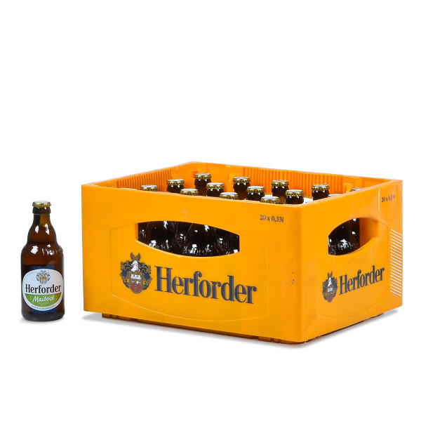 Herforder Maibock 20 x 0,33l Glas