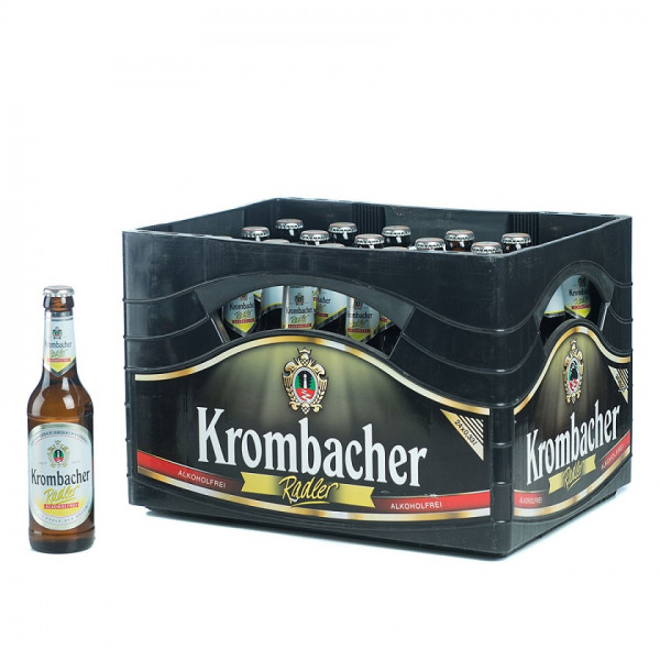 Krombacher Radler alkoholfrei 24 x 0,33l