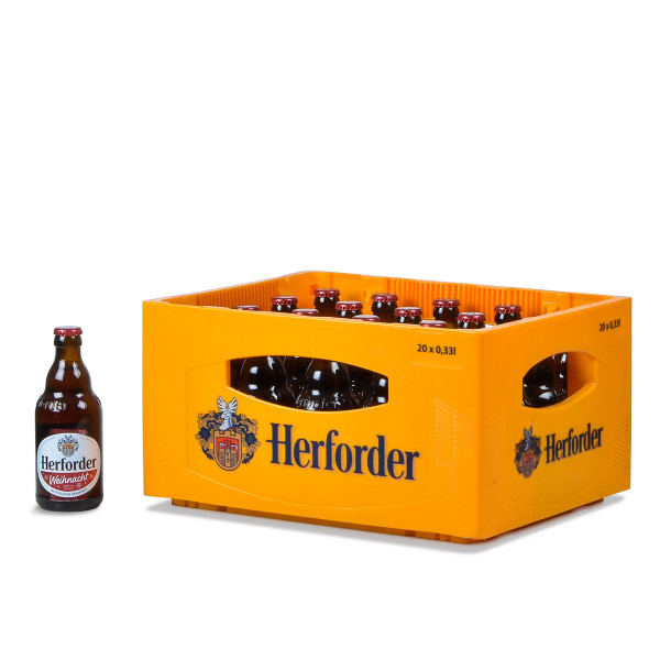 Herforder Weihnacht 20 x 0,33l Glas