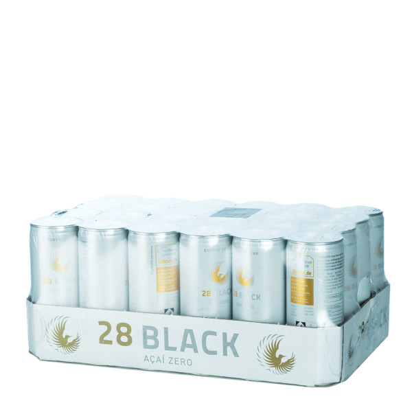 28 Black Açaí Weiße Dose Zero 24 x 0,25l