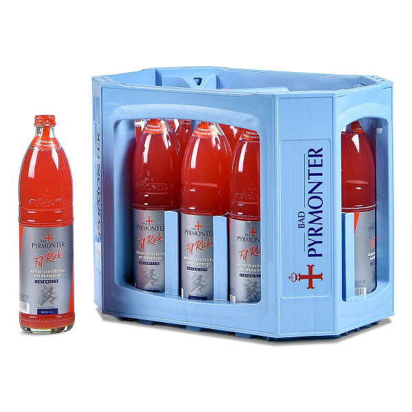 Pyrmonter Fit Kick Blutorange 12 x 0,75l Glas