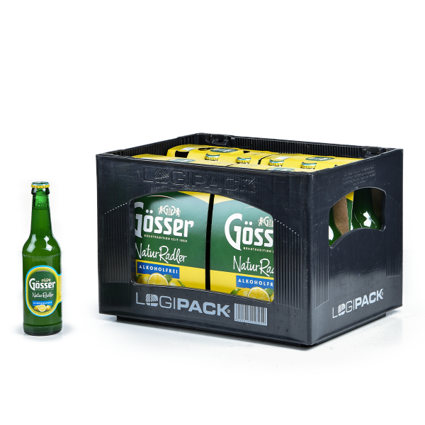 Gösser NaturRadler Alkoholfrei 24 x 0,33l