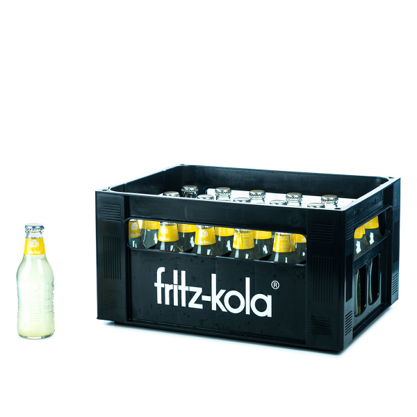 Fritz-Kola Zitrone 24 x 0,2l Glas