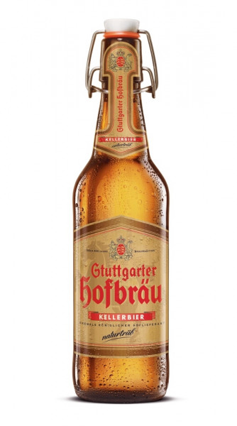 Stuttgarter Hofbräu Kellerbier Bügel 20 x 0,5l