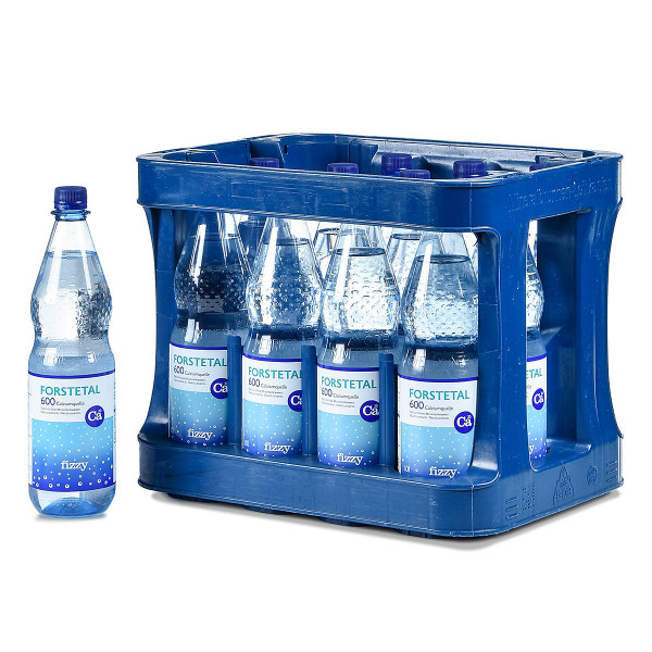Forstetal 600 Fizzy mit Kohlensäure 12 x 1l