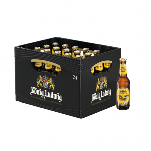 König Ludwig Weissbier naturtrüb 24 x 0,33l