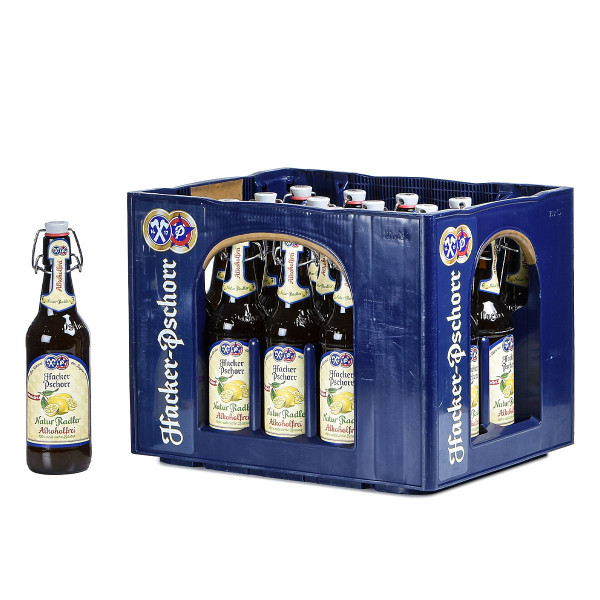 Hacker-Pschorr Naturtrübes Radler Alkoholfrei 20 x 0,5l