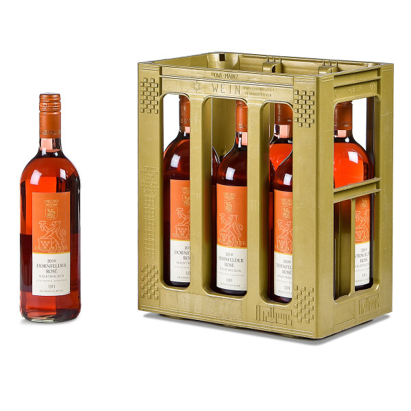 Kessler-Zink Dornfelder rosé QbA halbtrocken 6 x 1l