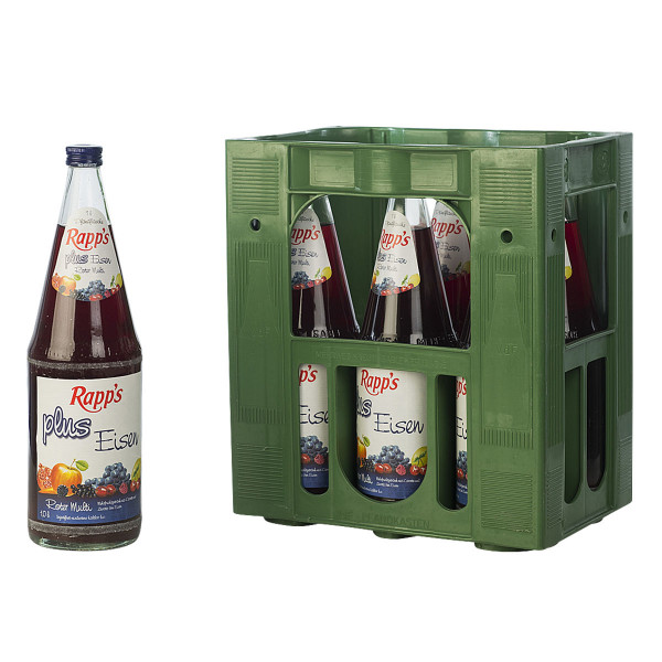 Rapp's plus Eisen Roter Multi 6 x 1l