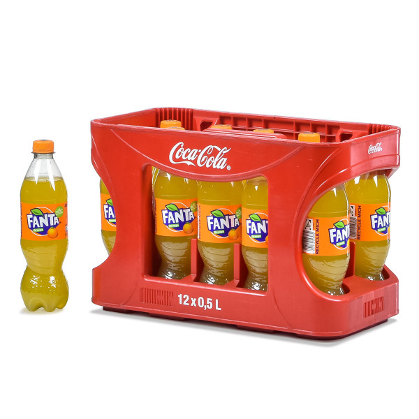 Fanta Orange 12 x 0,5l im Kasten