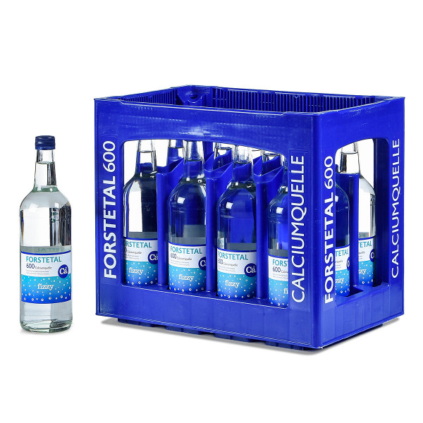 Forstetal 600 Fizzy mit Kohlensäure 12 x 0,75l