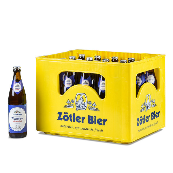 Zötler Hefe-Weißbier alkoholfrei 20 x 0,5l