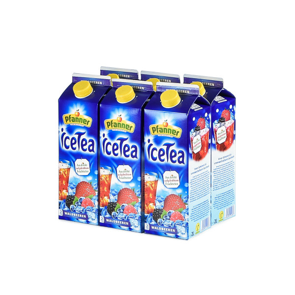 Pfanner IceTea Waldbeeren 6 x 2l