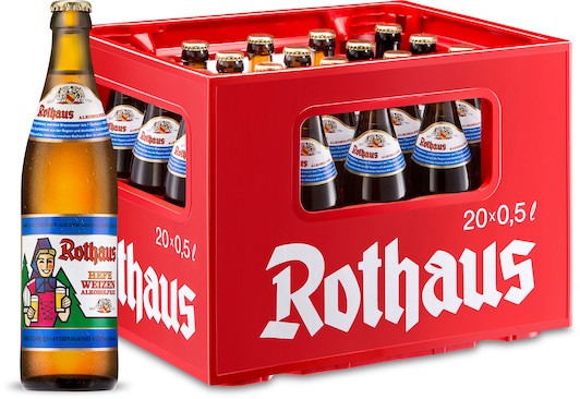 Rothaus Hefe alkoholfrei 20 x 0,5l
