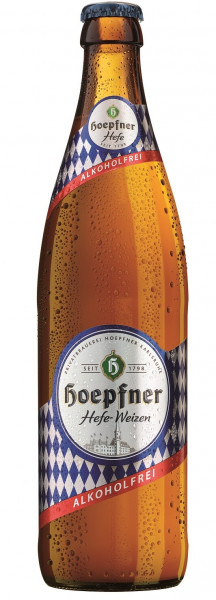 Hoepfner Hefe-Weizen Alkoholfrei 20 x 0,5l