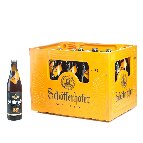 Schöfferhofer Weißbier Dunkel 20 x 0,5l