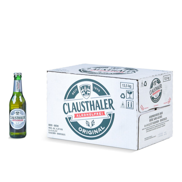 Clausthaler classic 4 x 6 x 0,33l