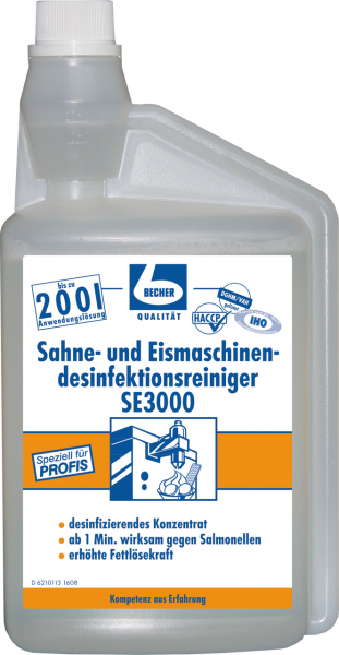 Dr. Becher Sahne- und Eismachinen Reiniger SE3000 flüssig
