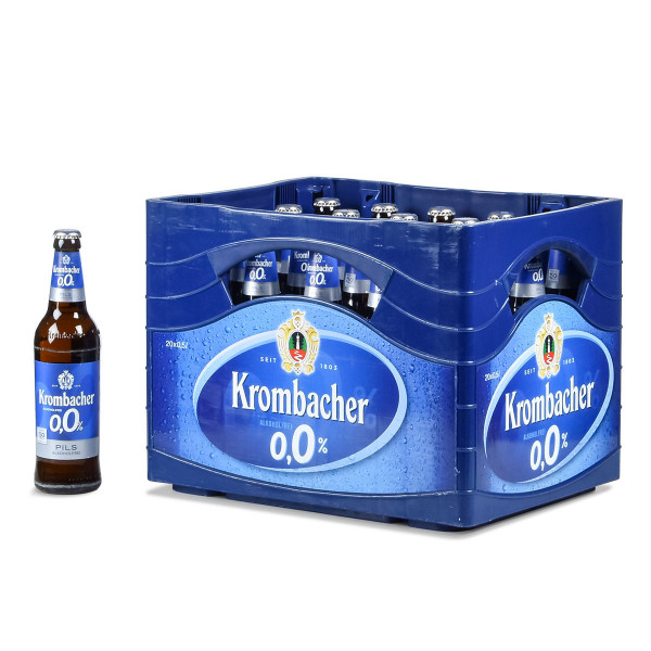Krombacher Pils 0,0 % Alkoholfrei 20 x 0,5l