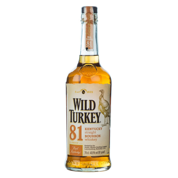 Wild Turkey 81 Proof Whiskey 0,7l