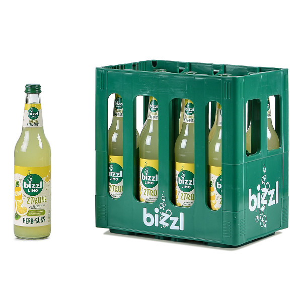 Bizzl Herb-Süss Zitrone 10 x 0,5l