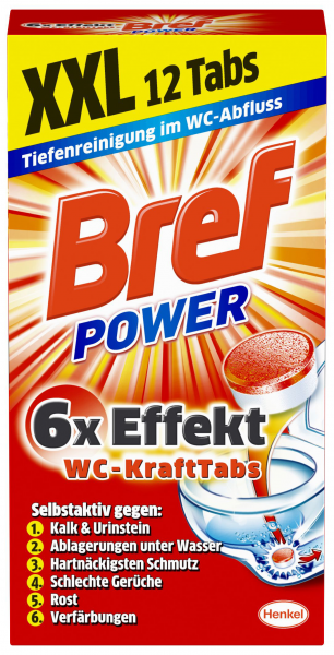 Bref Power WC Kraft-Tabs