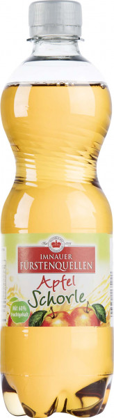 Imnauer Fürstenquellen Apfelschorle 20 x 0,5l