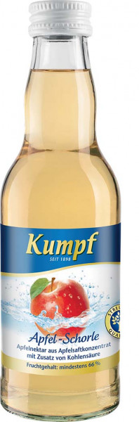 Kumpf Apfel-Schorle 12 x 0,2l