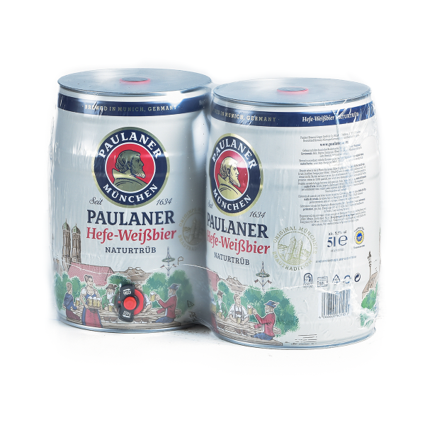 Paulaner Weißbier Hell Dose 2 x 5,0l