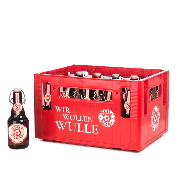 Wulle Vollbier Hell im 24 x 0,33l Kasten