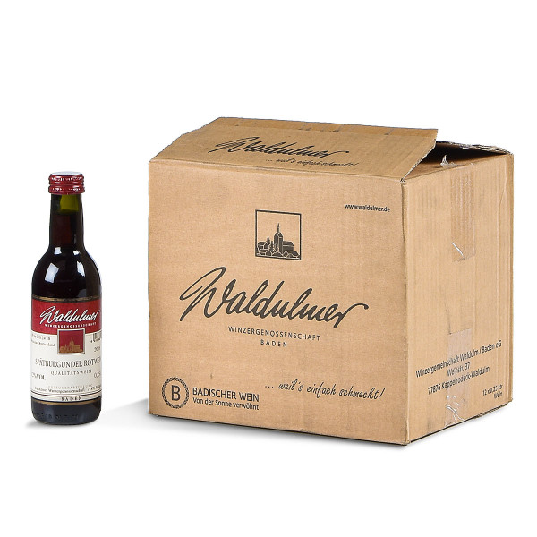 Waldulmer Spätburgunder Rotwein 12 x 0,25l