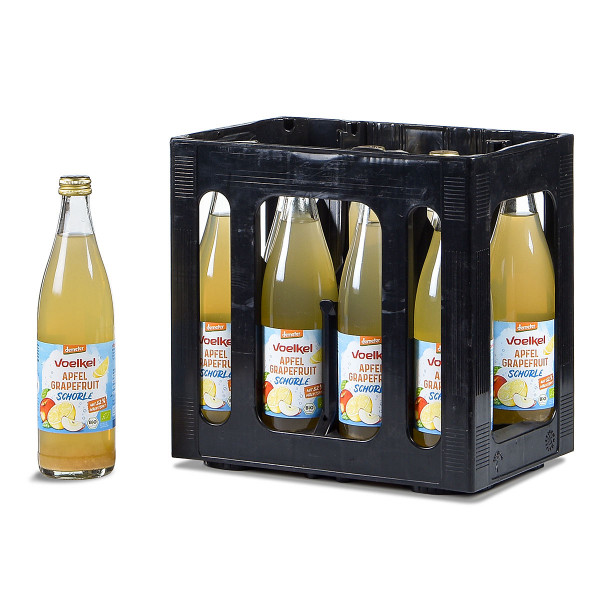 Voelkel Apfel Grapefruit Schorle demeter 10 x 0,5l