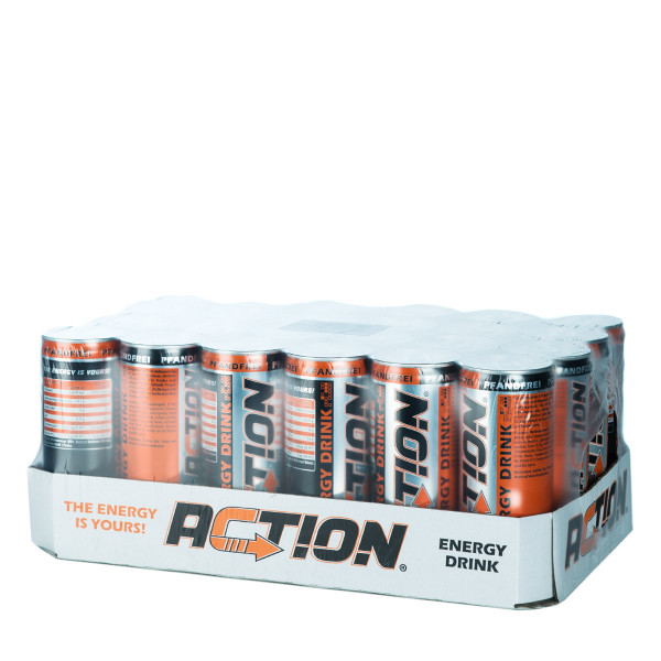 Action Energy Drink 24 x 0,25l