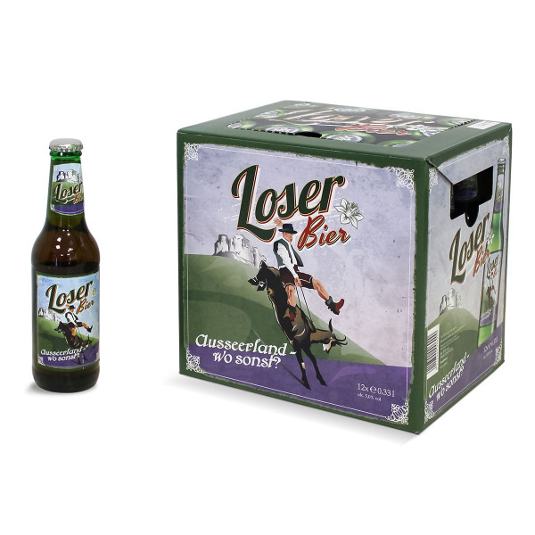 Loser Bier 12 x 0,33l - Schrottshammmer