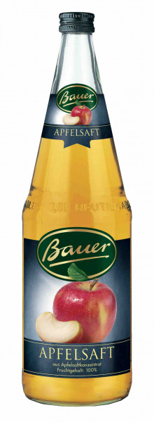 Bauer Apfelsaft klar 6 x 1l
