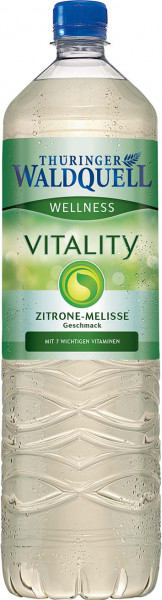 Thüringer Waldquell Wellness Vitality Zitrone-Melisse 6 x 1,5l