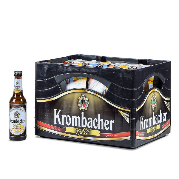 Krombacher 0,0% Radler Alkoholfrei 24 x 0,33l