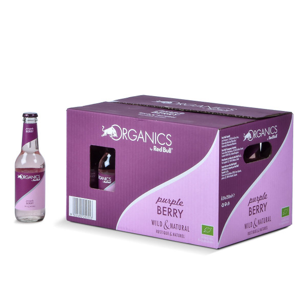 Red Bull Organics Purple Berry 24 x 0,25l