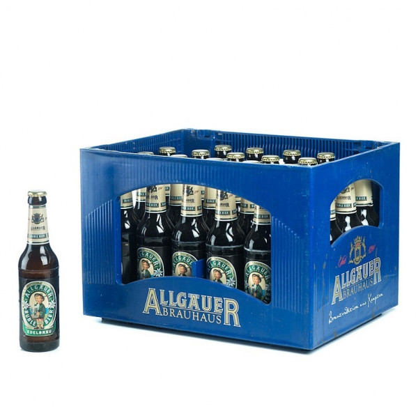 Allgäuer Büble Bier Edelbräu 24 x 0,33l