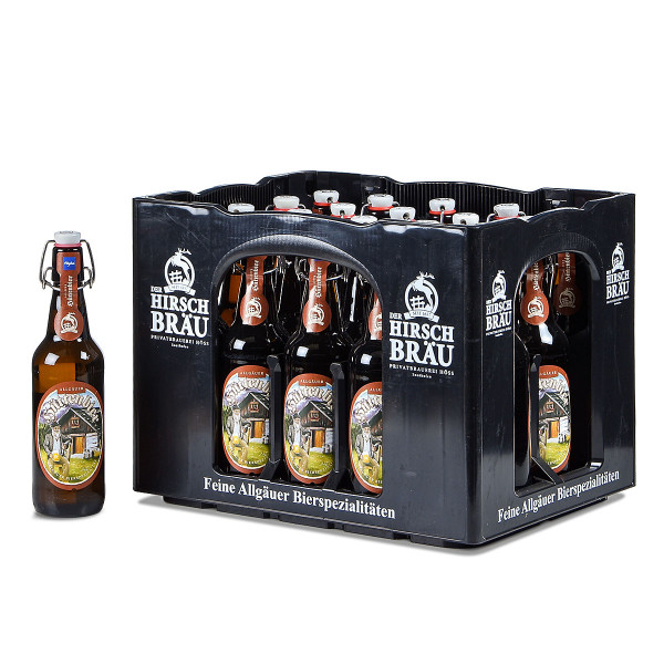 Höss Allgäuer Hüttenbier 20 x 0,5l Bügelflasche