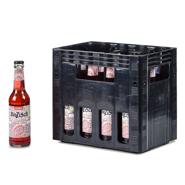 Voelkel BioZisch Limonade Himbeer-Cassis 12 x 0,33l