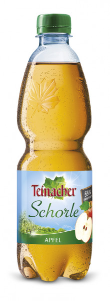 Teinacher Apfelschorle PET 20 x 0,5l