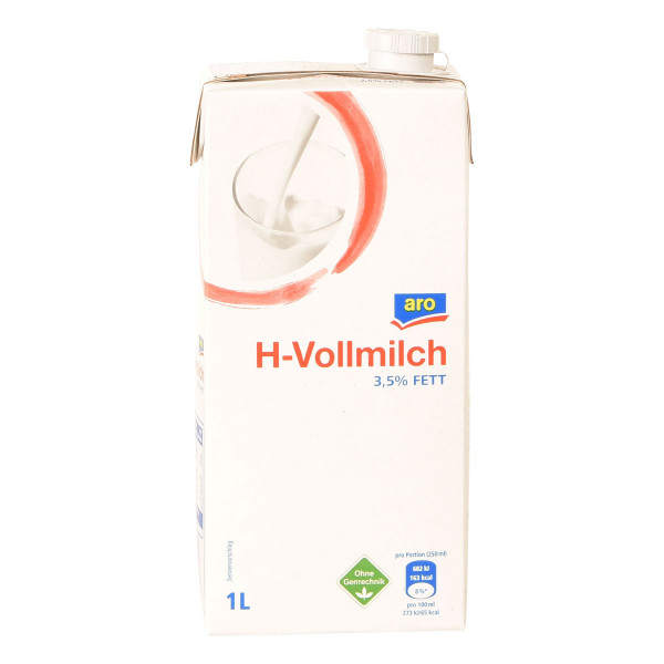 Haltbare Vollmilch 3,5% 12 x 1l (7% MwSt.)