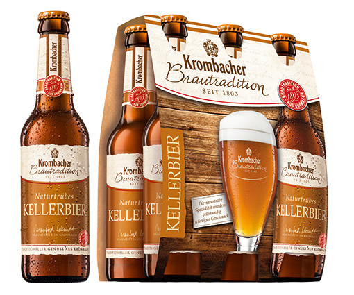 Krombacher Brautradition Kellerbier 6 x 0,33l