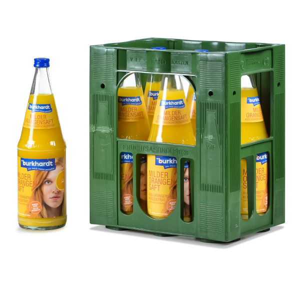 Burkhardt "Der Milde" Orangensaft 6 x 1l