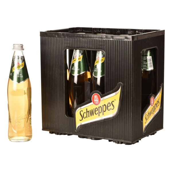 Schweppes American Ginger Ale 10 x 0,5l
