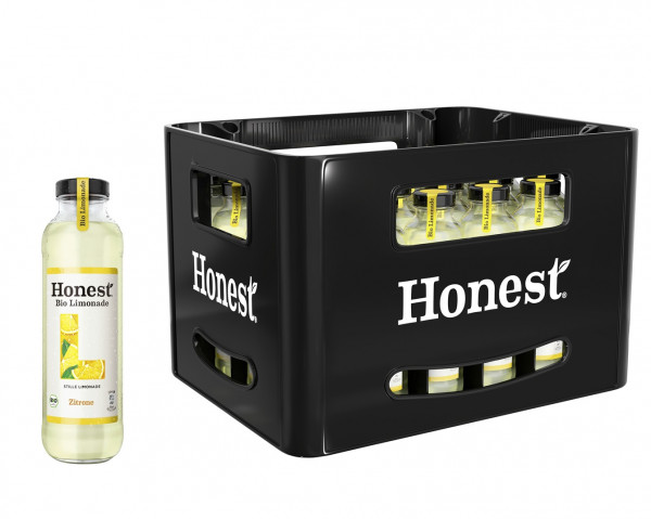 Honest Bio Limonade Zitrone 24 x 0,33l