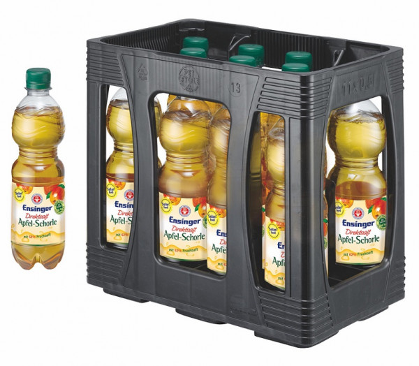 Ensinger Direktsaft Apfelschorle PET 11 x 0,5l